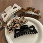 Beau - Openwork Bow Hair Claw Clip
