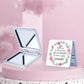 Mirroray - Floral Quote Compact Tabletop Makeup Mirror