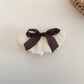 Beau - Polyester Alloy Ballet Bow Decorative French Barrette