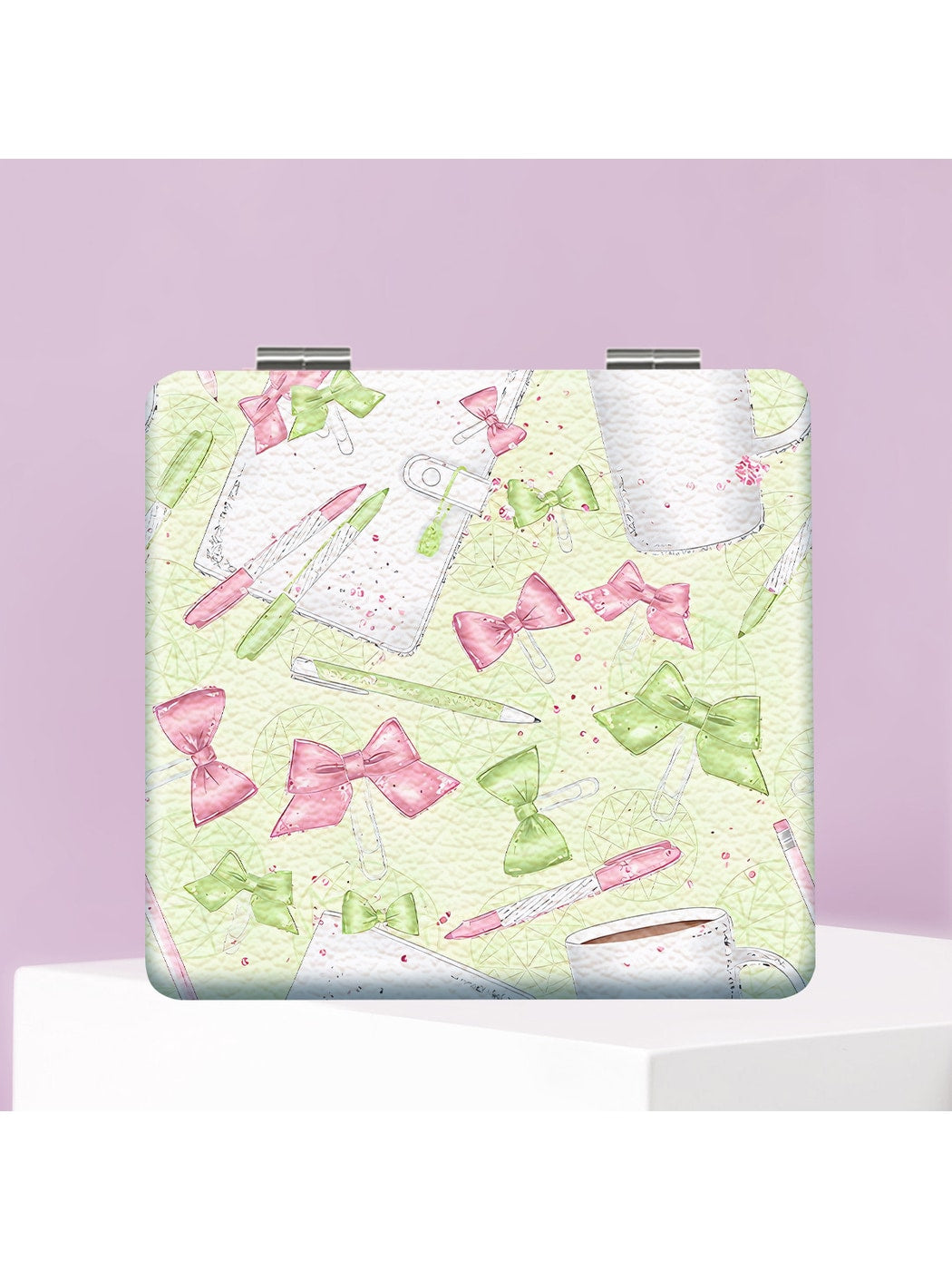 Mirroray - Refreshing Colors Printed Compact Mirror
