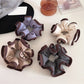 Gifty - Elegant Two-Tone Color-Block Scrunchie