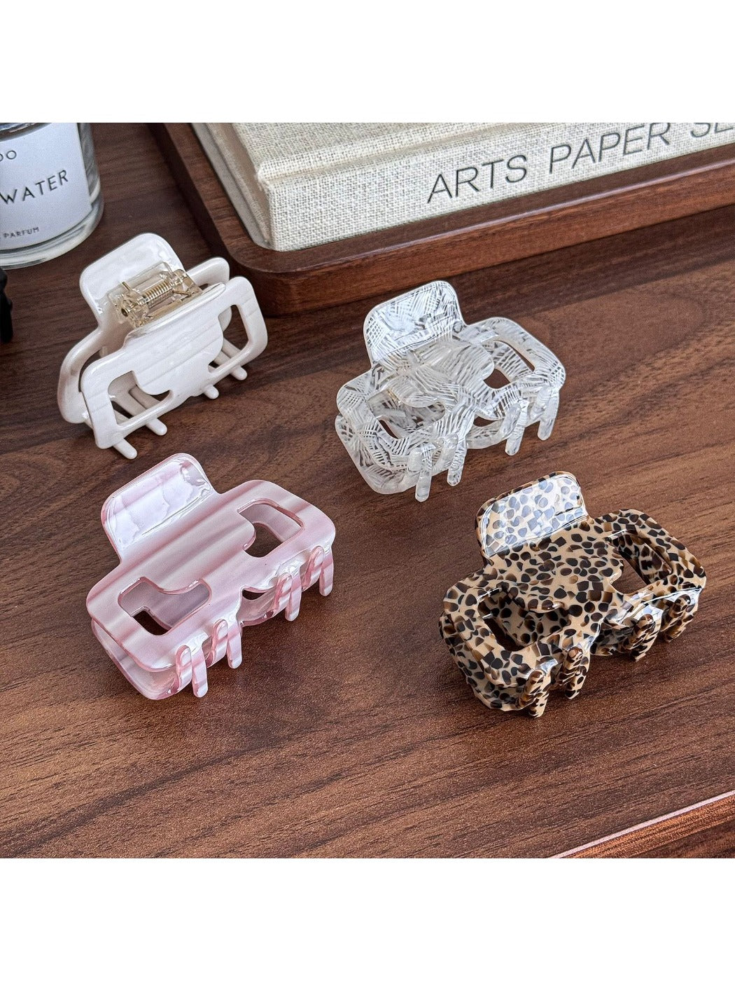 Beau - Small Square Hair Clip Versatile Women