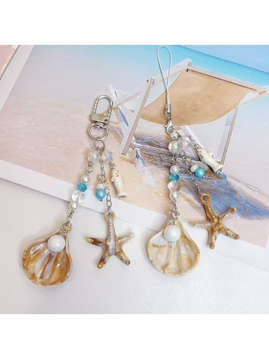 Keypus - Vacation Style Ocean Motif Keychain