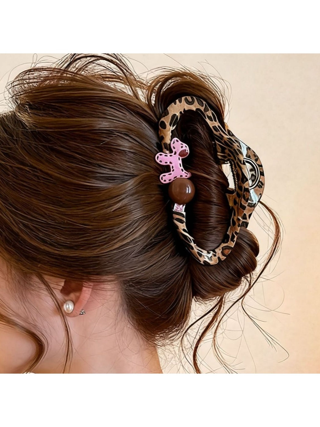 Beau - Openwork Cloud Shaped Hair Claw Clip
