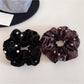Gifty - Simple Velvet Polka Dot Scrunchie