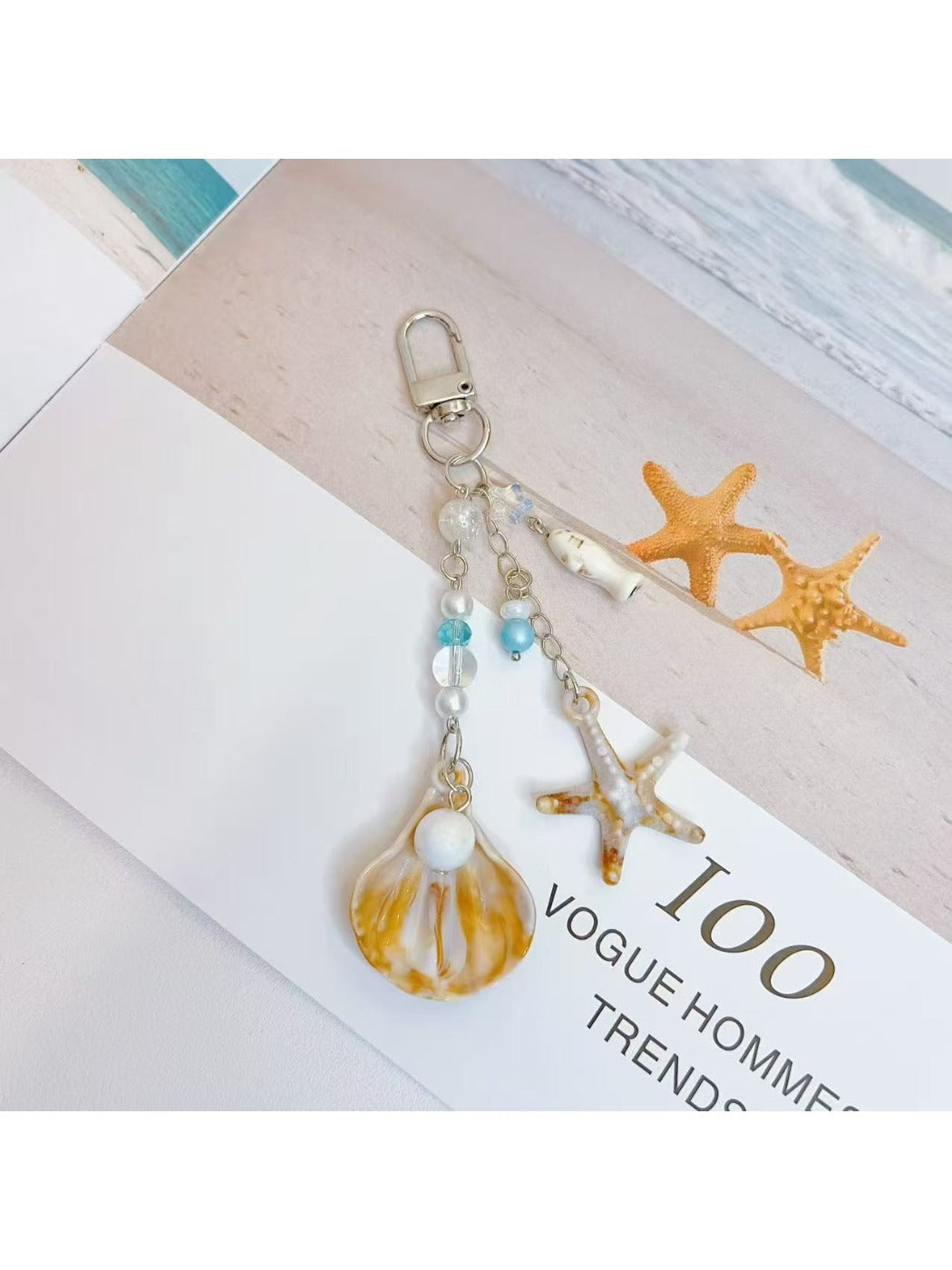 Keypus - Vacation Style Ocean Motif Keychain