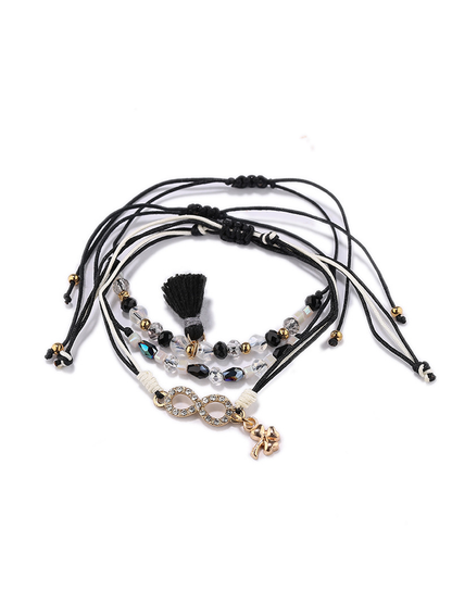Lovra - Bohemian Beaded Tassel Bracelet