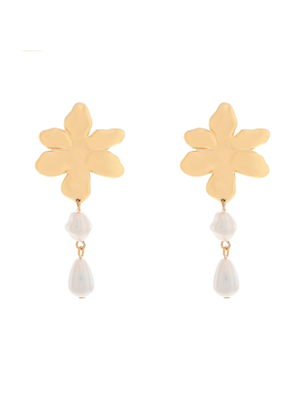 Earedge - Floral Dangle Statement Earrings