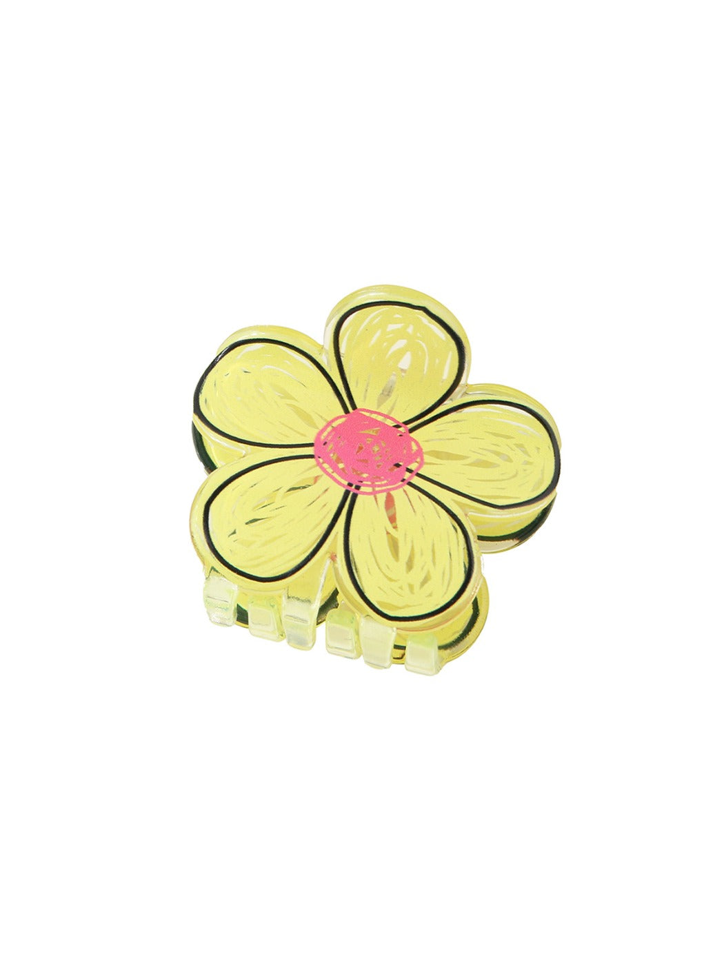 Beau - Flower-Shaped Claw Clip