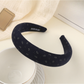 Gifty - Padded Geometric Dotted Fabric Headband