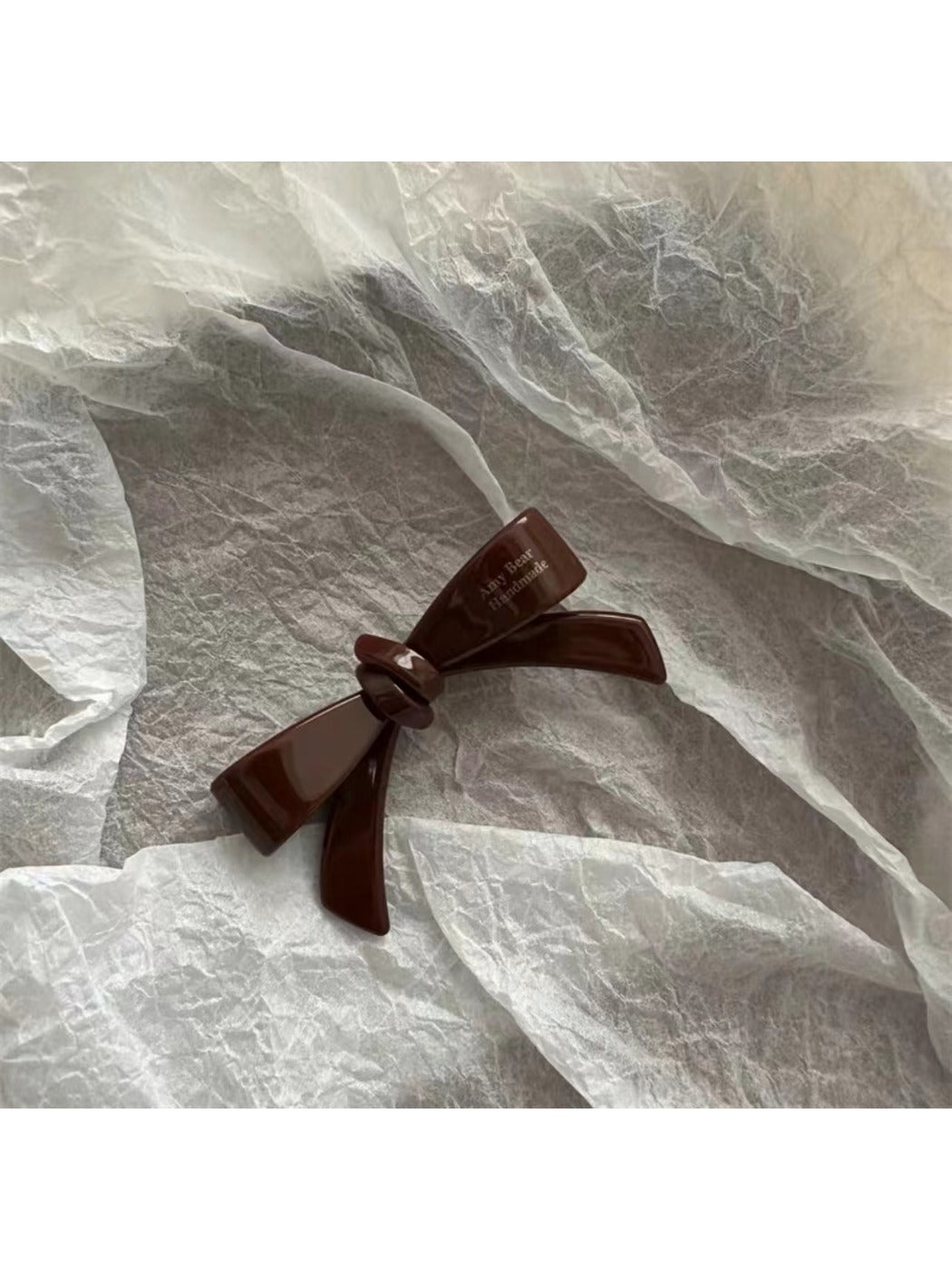 Beau - Cute Solid Color Bow Hair Clip