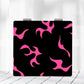 Mirroray - Pink Lightning Pattern Folding Makeup Mirror