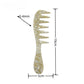 Camerow - Mottled Long-Handle Wide-Tooth Comb