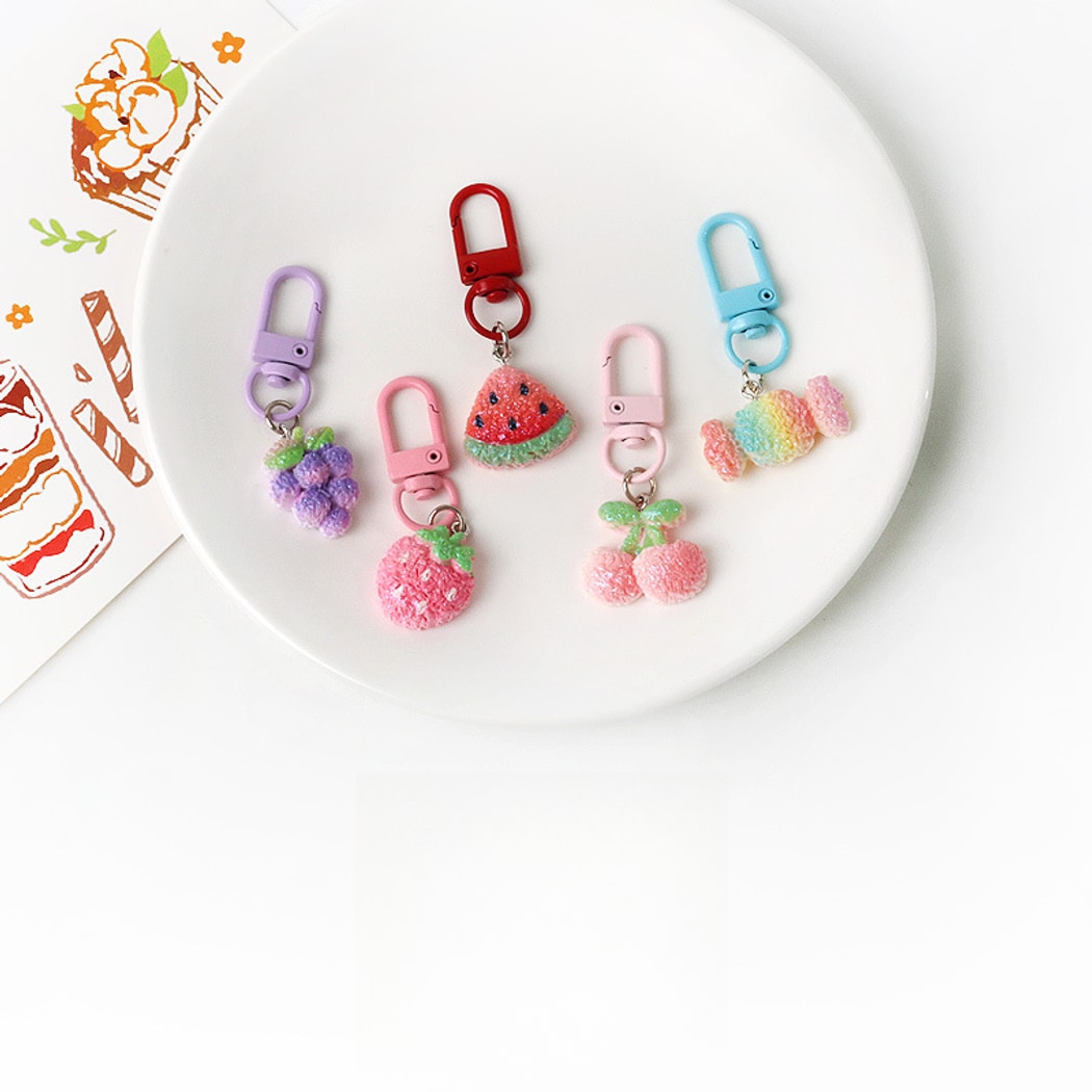 Keypus - Sweet Fruit Charm Bag Pendant Keychain
