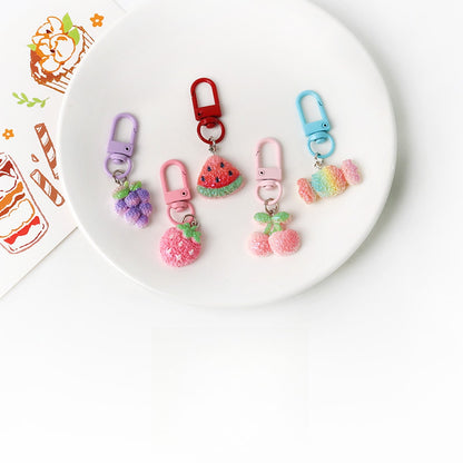 Keypus - Sweet Fruit Charm Bag Pendant Keychain