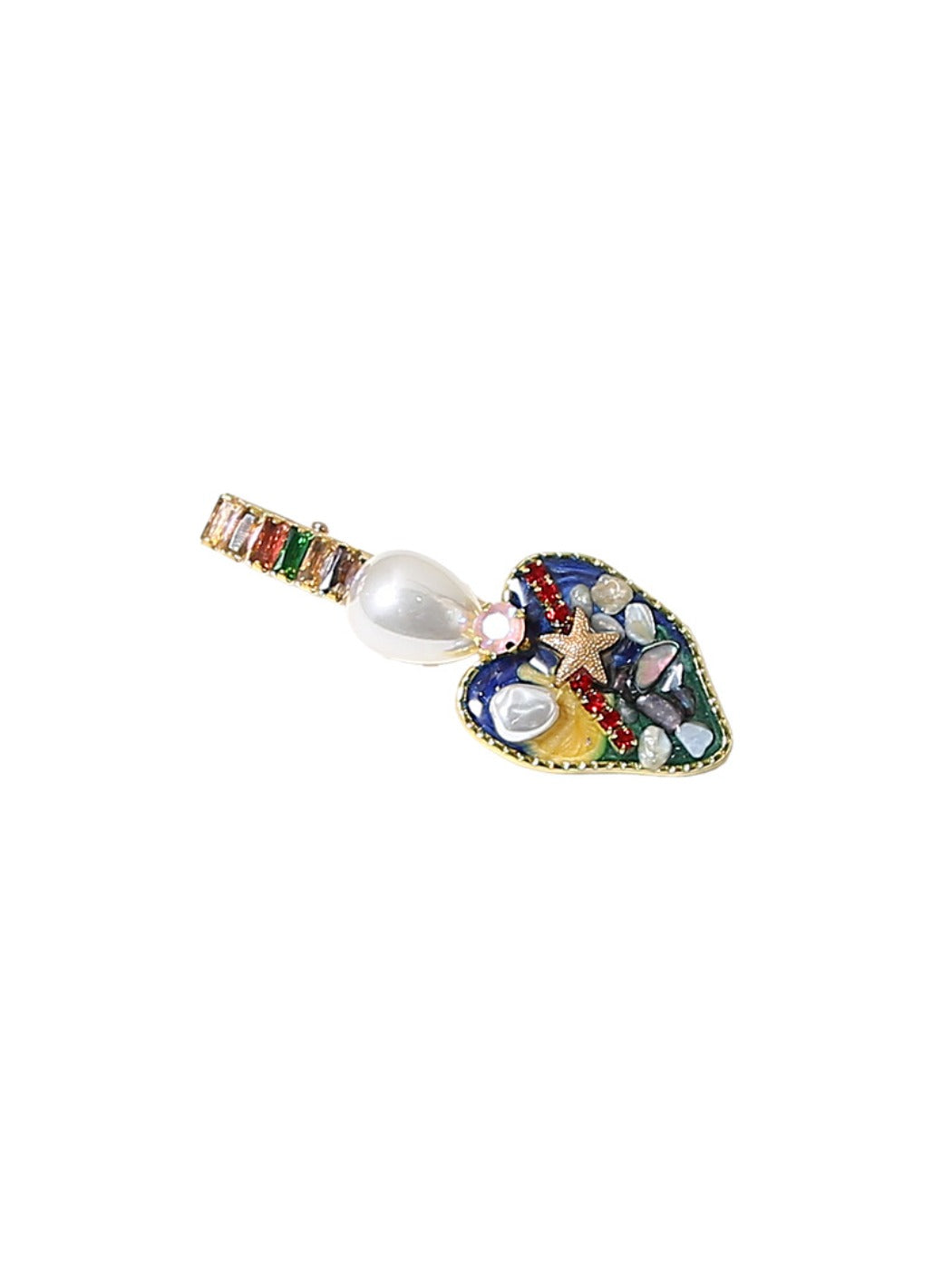 Beau - Oil Painting Hair Clip