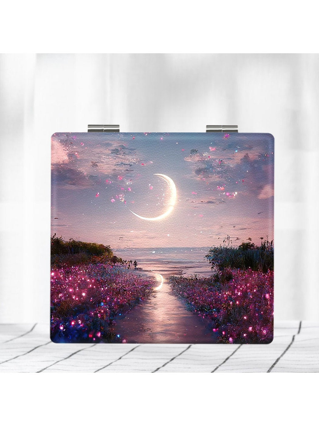 Mirroray - Decorative Starry Sea Portable Pocket Mirror