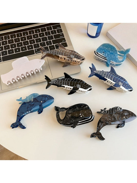 Beau - Shark & Whale Hair Clips