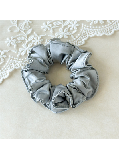 Gifty - Ruffled Gloss Finish Elastic Hair Scrunchie