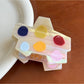 Beau - Creative Irregular Acetate Hair Claw Clip with Dots