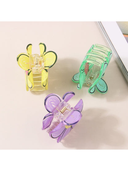 Beau - Flower-Shaped Claw Clip