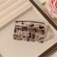 Beau - Clear Rectangle Claw Clip
