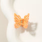 Beau - Openwork Butterfly Alloy Accent Claw Hair Clip