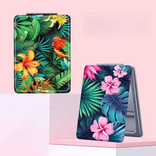 Mirroray - Floral Leaf Folding Touch Up Makeup Mirror