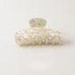 Beau - Sweet Floral Print PVC Claw Clip