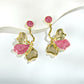 Earedge - Luxe Iris Floral Earrings