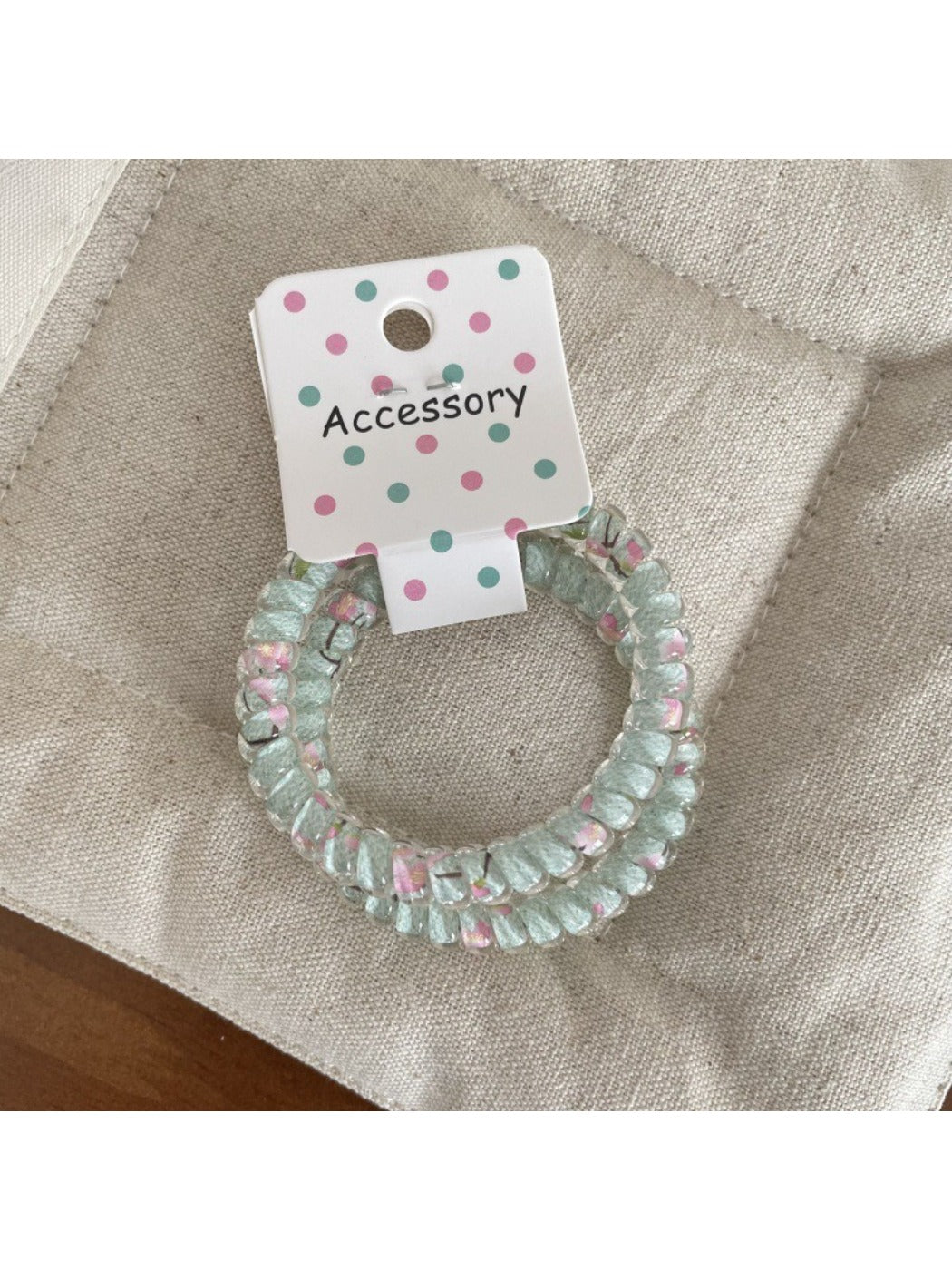 Gifty - Cute Spiral Hair Ties - 2 Pack