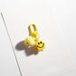 Keypus - Yellow Smiley Face Keychain