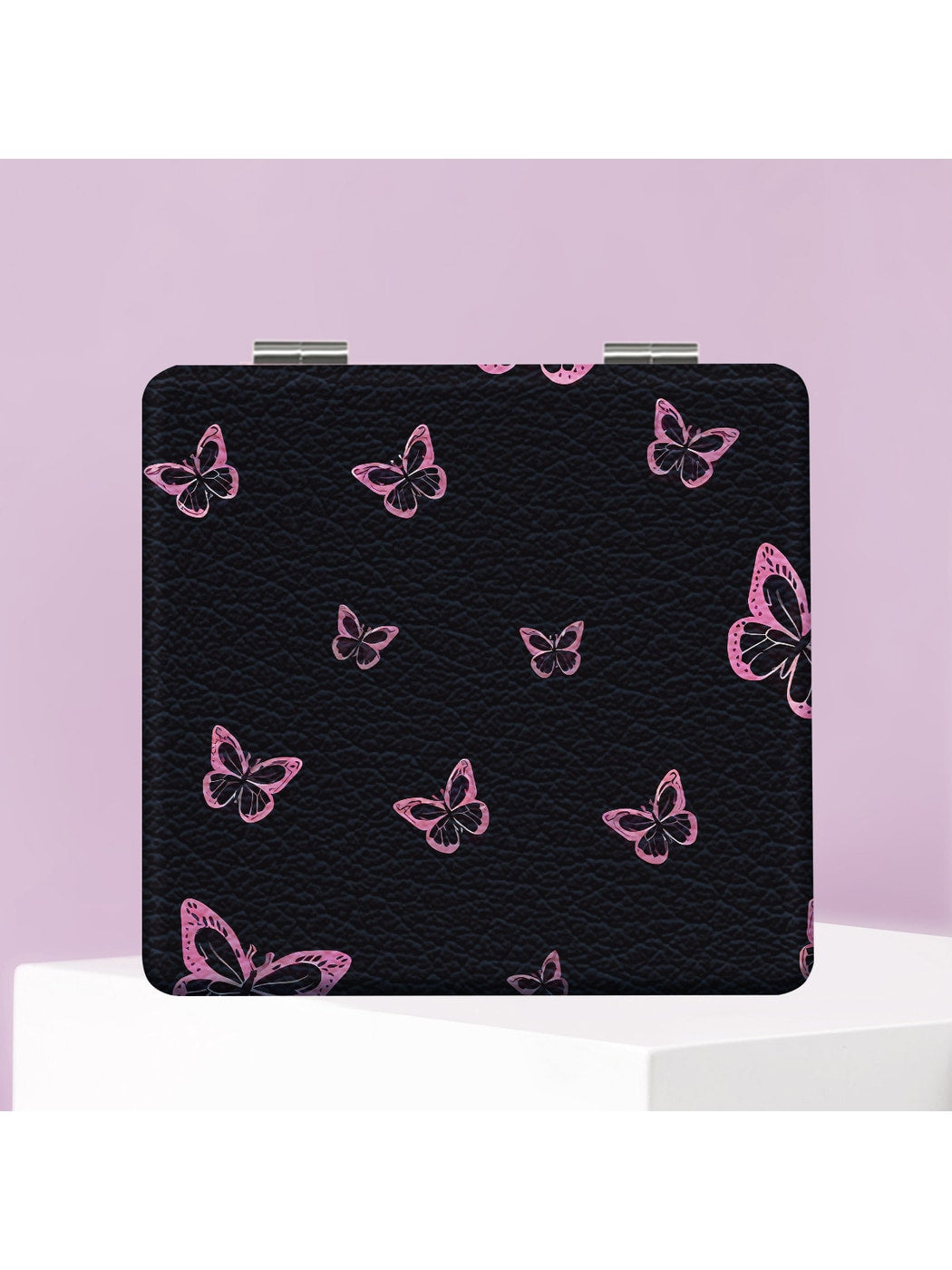 Mirroray - Butterfly Print Portable Folding Makeup Mirror