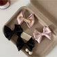 Beau - Satin Bow Shaped Hair Clip