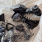 Beau - Vintage Print Layered Bow Hair Claw Clip