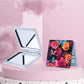 Mirroray - Floral Patterned Square Mirror