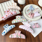 Beau - Sweet Printed Ring Acrylic Hair Claw Clip