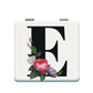 Mirroray - Floral Letter Print Folding Makeup Mirror
