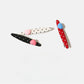 Beau - Valentines Day Polka Dot Heart Hair Clip