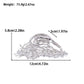 Beau - Abstract Openwork Hair Claw