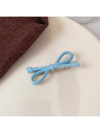 Beau - Cute Polka Dot Bow Hair Clip