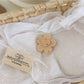 Beau - Sweet Flower Heart Design Duckbill Hair Clip
