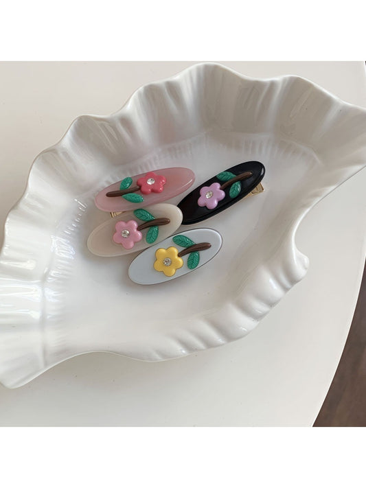 Beau - Elegant Oval Acetate Hair Clip