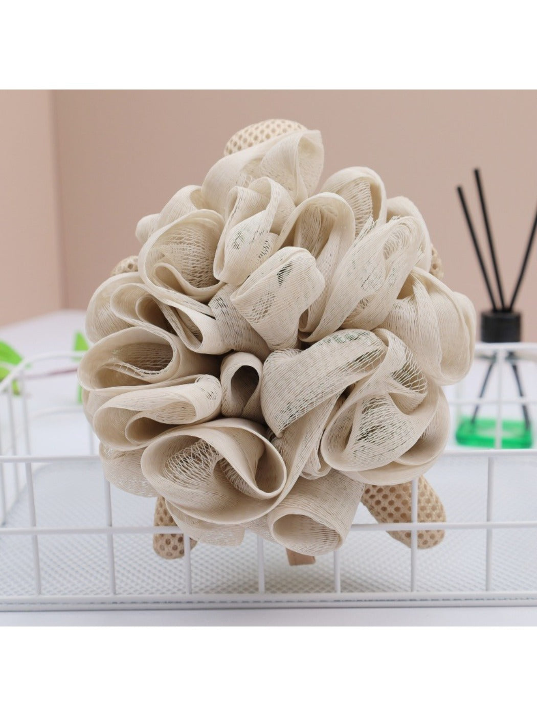 Papo - Cartoon Turtle Bath Puff Large Soft Foaming