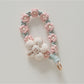 Keypus - Adorable Floral Keychain  Flower Charm