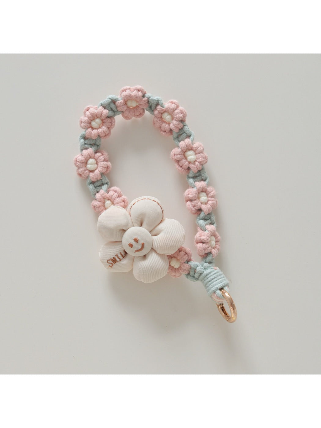 Keypus - Adorable Floral Keychain  Flower Charm