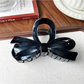 Beau - PC Bow Accent Geometric Ring Hair Claw Clip