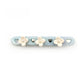 Beau - Acetate Floral Hollow-Out Rectangular Hair Clip