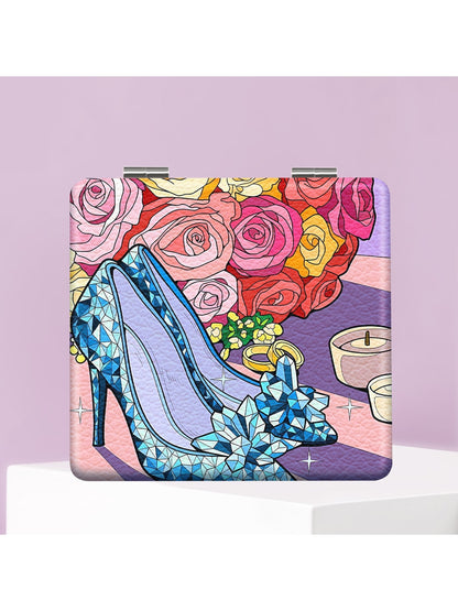 Mirroray - Party Theme Cartoon Print Compact Mirror