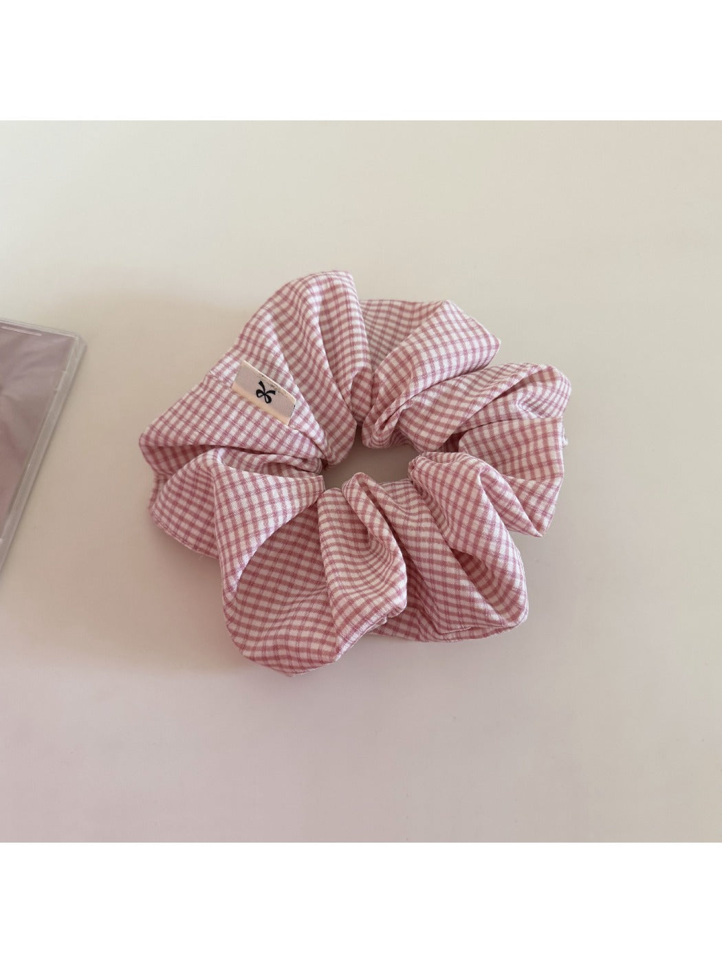 Gifty - Simple Plaid Cute Scrunchie